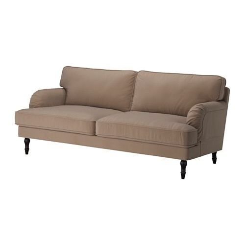 IKEA Stocksund Loveseat Slipcover Cover Ljungen Beige Brown 502.820.59 New No Love Seat Included Slipcover Only