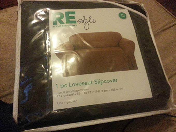 Room Essentials 1pc Loveseat Slipcover (147.3 cm x 185.4 cm)