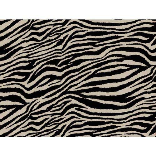Zebra Zen Futon Cover, Loveseat Ottoman