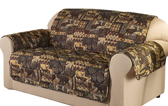 Innovative Textile Solutions 849203004237 Lodge Loveseat Protector, Multi